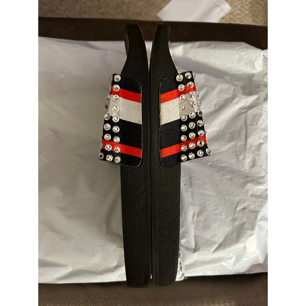 International Concepts Rhinestone Stripe Sandals - Size 11 - Picture 4 of 8